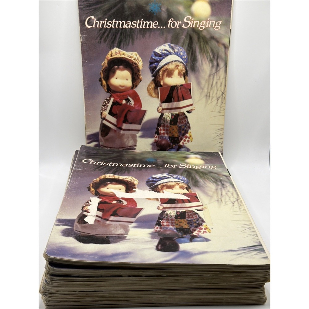 Lot of 14 Christmastime for Singing Most Popular Christmas Carols and Songs